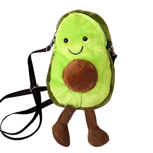 Avocado Shaped Purse Messenger Bag Crossbody Shoulder Bags Avocado Lover Gift Idea