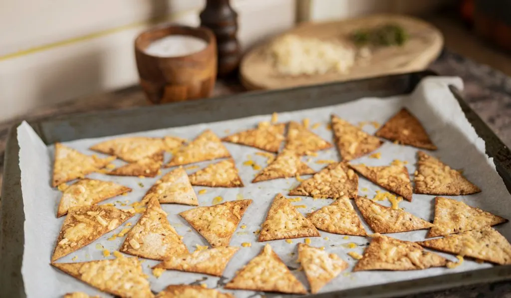 oven-baked tortilla chips